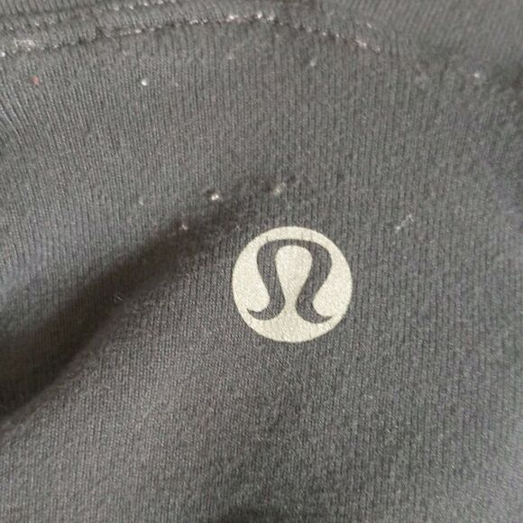 Lululemon charcoal gray deep v-neck crossover athletic tank top, 6 - Picture 5 of 6